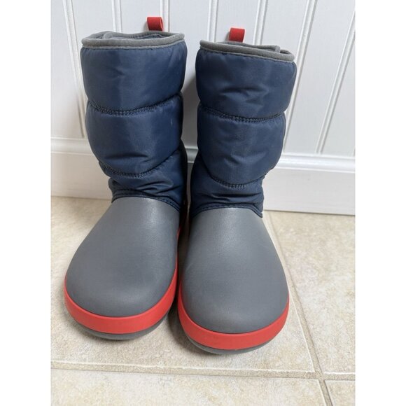 Crocs Unisex-Child LodgePoint Snow Boot Size J2 - Picture 10 of 10